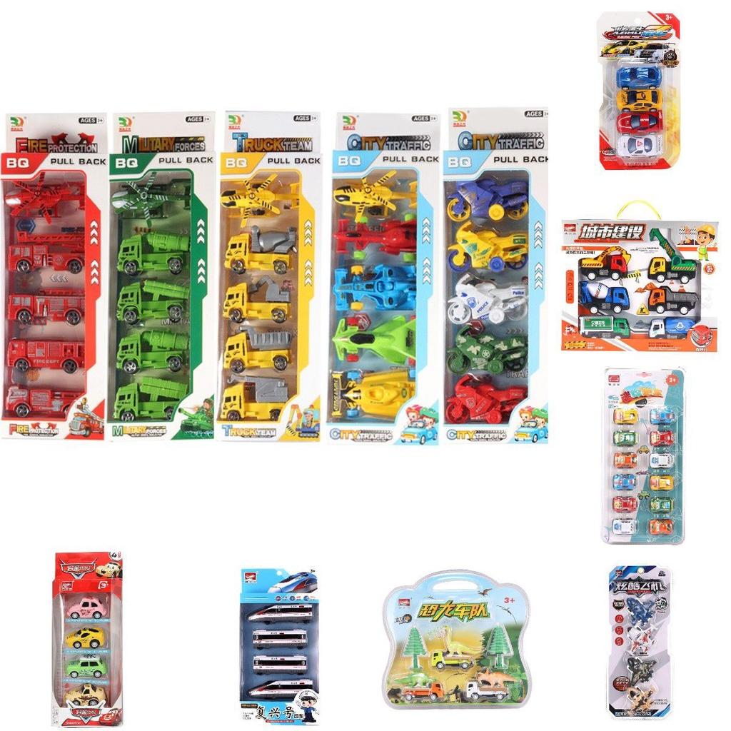 Toy Cars Truck Helicopter City Engineering Set With Safe Non-toxic Plastic For Kids