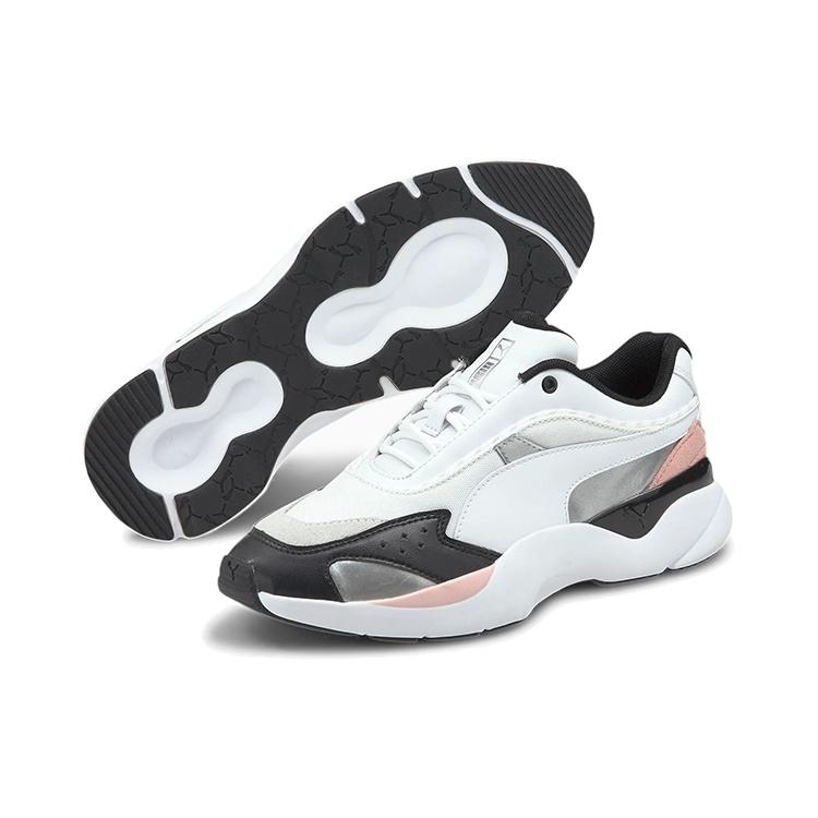 (WMNS) PUMA Lia FS Low White/Black/Silver Women's 373441-01