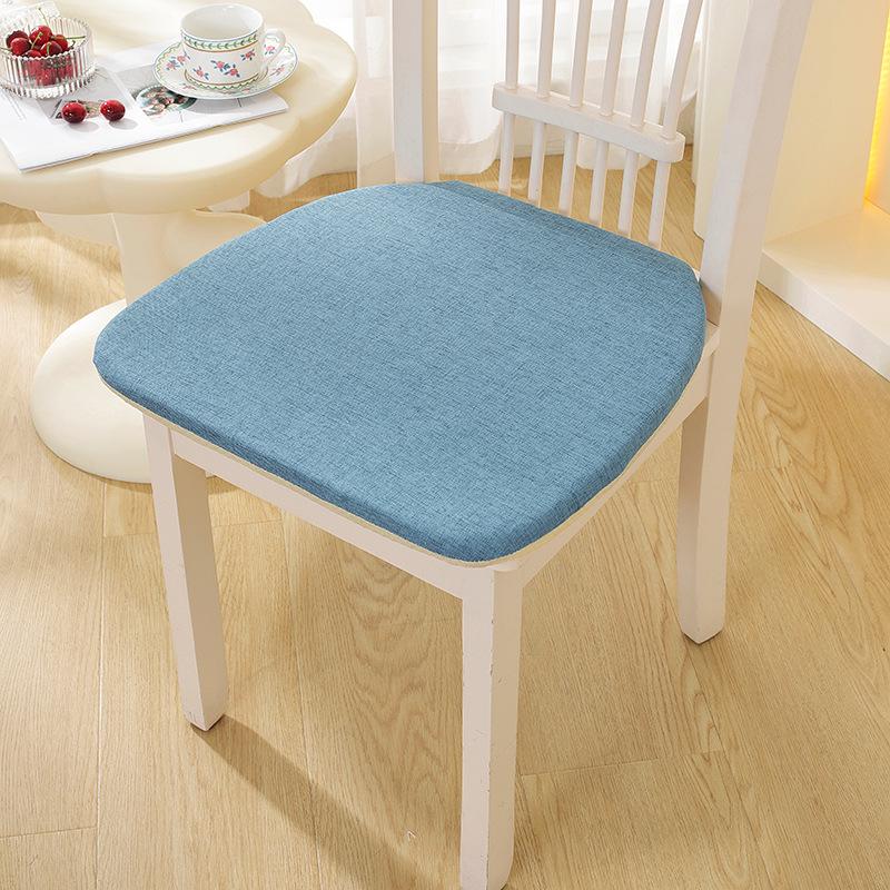 Универсальная тканевая подушка для офисного кресла и скамьи для студентов и столовой 42x45x3cm with Straps 965₽