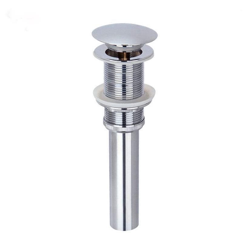 White Art Brass Pop-Up Press Drain Stopper for Countertop Bathroom/Washbasin Hotel Use Glass Basin Accessories (as the picture,Brass)