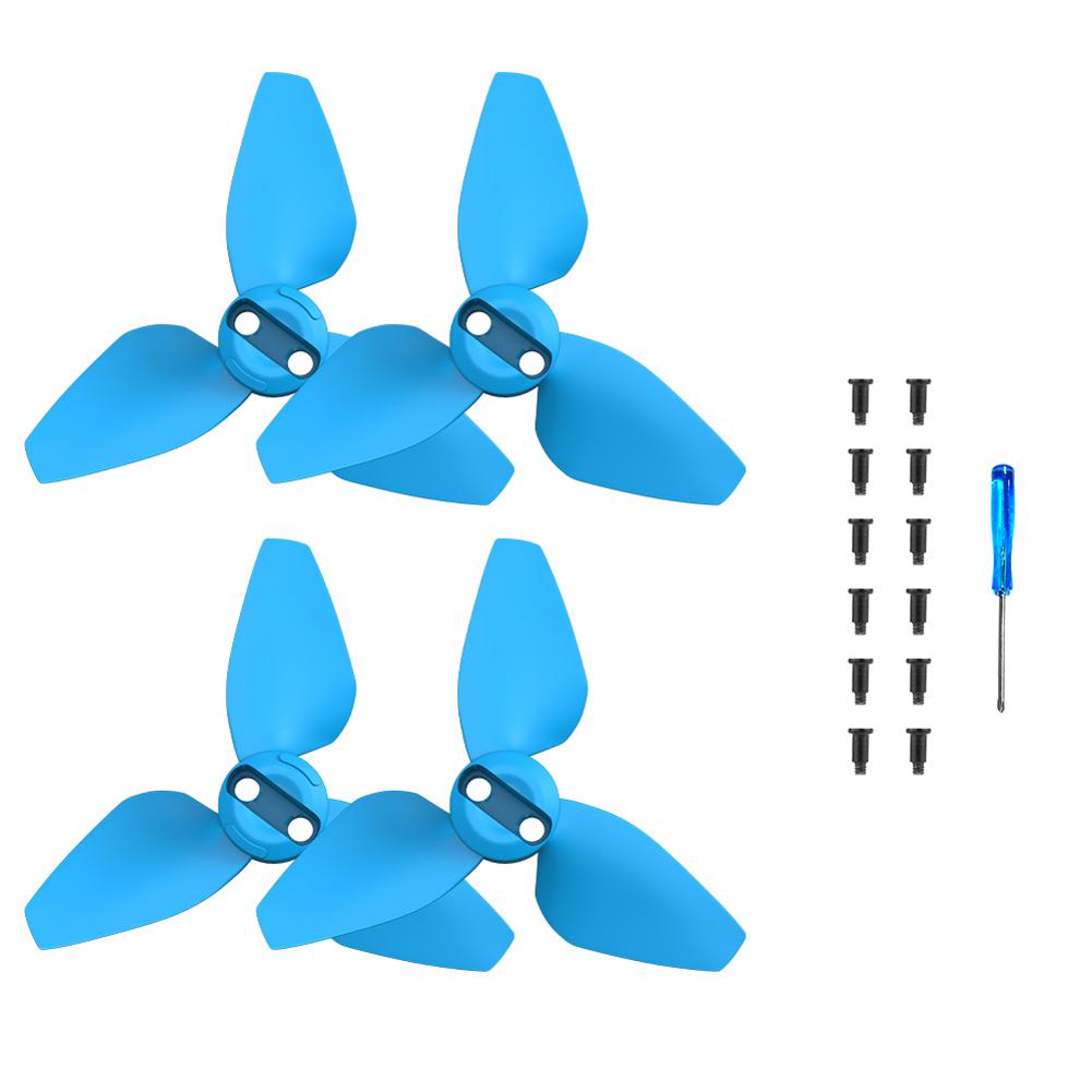 2 Pairs Propellers for DJI Neo Color Paddle Lightweight Drone Propeller Blade Kit Drone Wing Blade for DJI Neo Drone Accessories