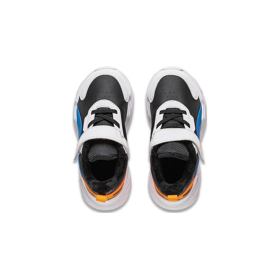 Li Ning Comfortable Shock Absorption Rebound Balance Support Durable Lightweight Breathable Non-Slip Anti-Kick Casual Shoes Kids Shoes YKNT152-11