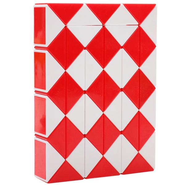 Волшебная линейка змей, крутая 48 шт. кубик-головоломка, детская 3D-игра-головоломка, игрушка для развития детей от 3 лет