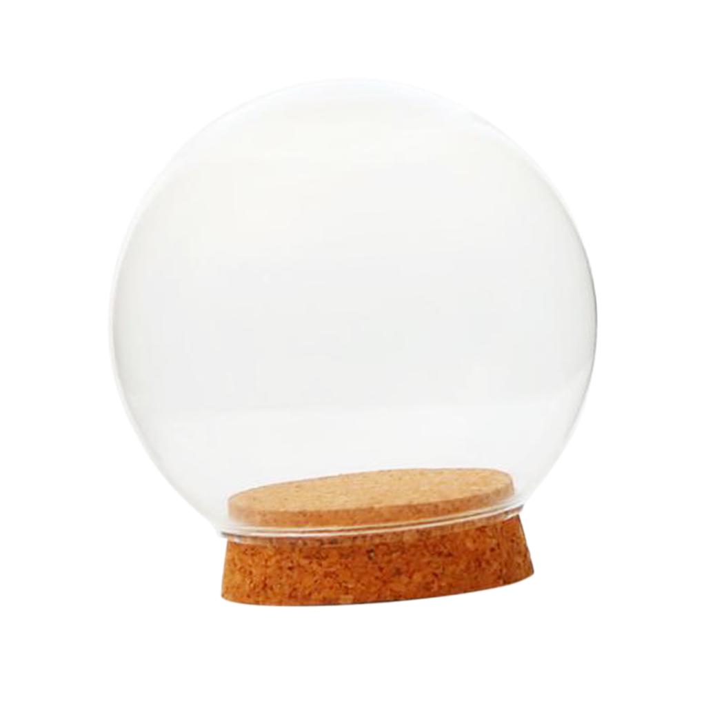 Handgeblasenes Glas Eiform Rund Blasen Terrarium Glaskugel Kugel Miniatur Mikro Landschaft Moderner Behälter Deckel Vase Flasche