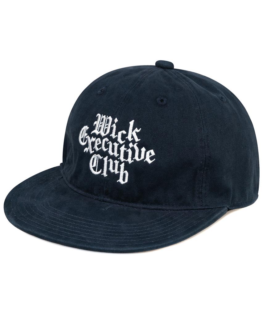 Wig Gothic Executive Club Smoke Wash Flat Cap