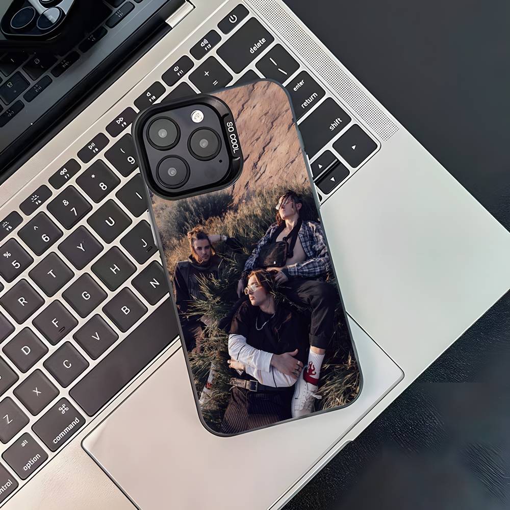 C-Chase Atlantic Music Group Phone Case For iPhone 17,16,15,14,13,12,11,Pro,XS,Max,Plus,Mini,SE4,E Black Matte Shockproof Cover