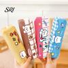Cute Animal Pencil Pouch Puppy Case Large Capacity Cartoon Healing Pattern Students Stationery Bag for Pens Markers Back-to-School Gift Ruler