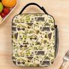 Toys Heavy Construction Machines Lunch Bag  Travel Lunch Box For Child Custom Thermal Lunch Bags Portable Insulated Cooler Bag