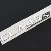 3D MM59 ABS Chrom Für Mercedes CLA 45 S AMG C117 C118 CLA45S TURBO Auto Kofferraum Abzeichen Emblem Logo Aufkleber Buchstaben Auto Zubehör