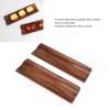 2 szt. Talerz do sushi Długi prostokątny Talerz Drewniany Japoński styl 7,2x2,1 cala Talerz do serwowania Na krakersy Impreza Dom