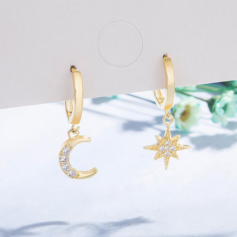 925 Silver Stud Earrings AAA Zircon High Quality For Women Earring Wedding Fine Fashion Jewelry Accessories Party Gift