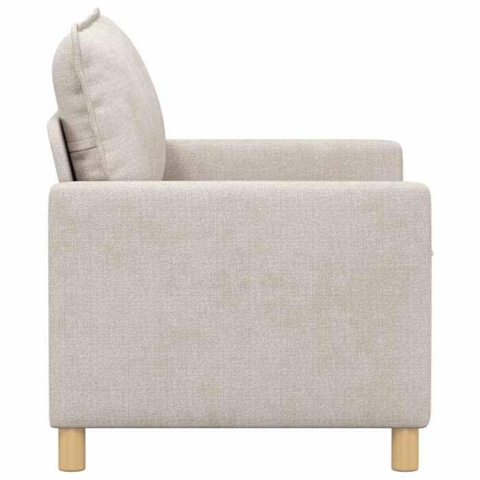 Maison Exclusive - Canapé Crème 126 x 81 x 87,5 cm Polyester