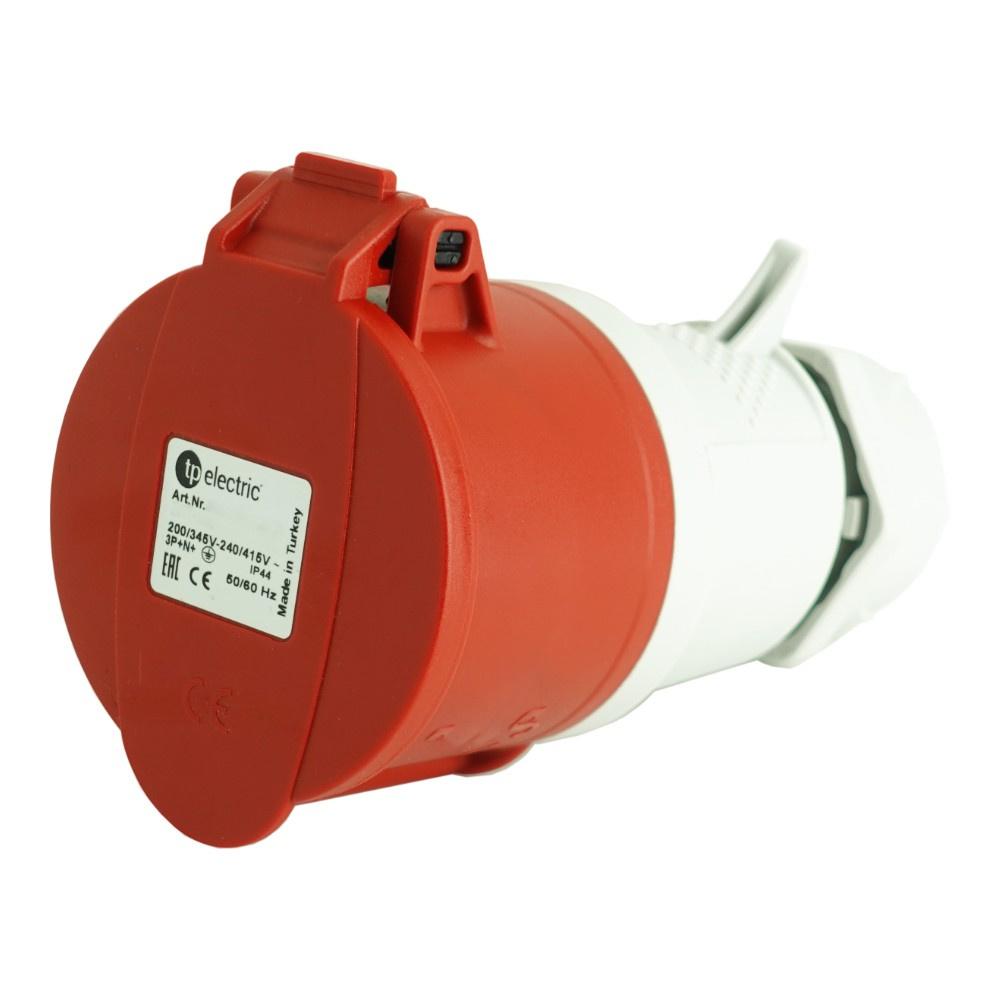 Portable Power Socket Cee 5P 32A 400V Ip44 Industrial