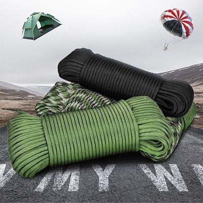 Paracord 550 Padákové lano 7-žilové vlákno 31M/100FT Pre stanové lano Kempingové lano