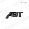 ABT Badge Emblem Front Hood Grille Sticker Decal Accessories For SEAT Hyundai Honda Skoda Fiat Abarth Q3 Q5 Metal Car Styling AL7