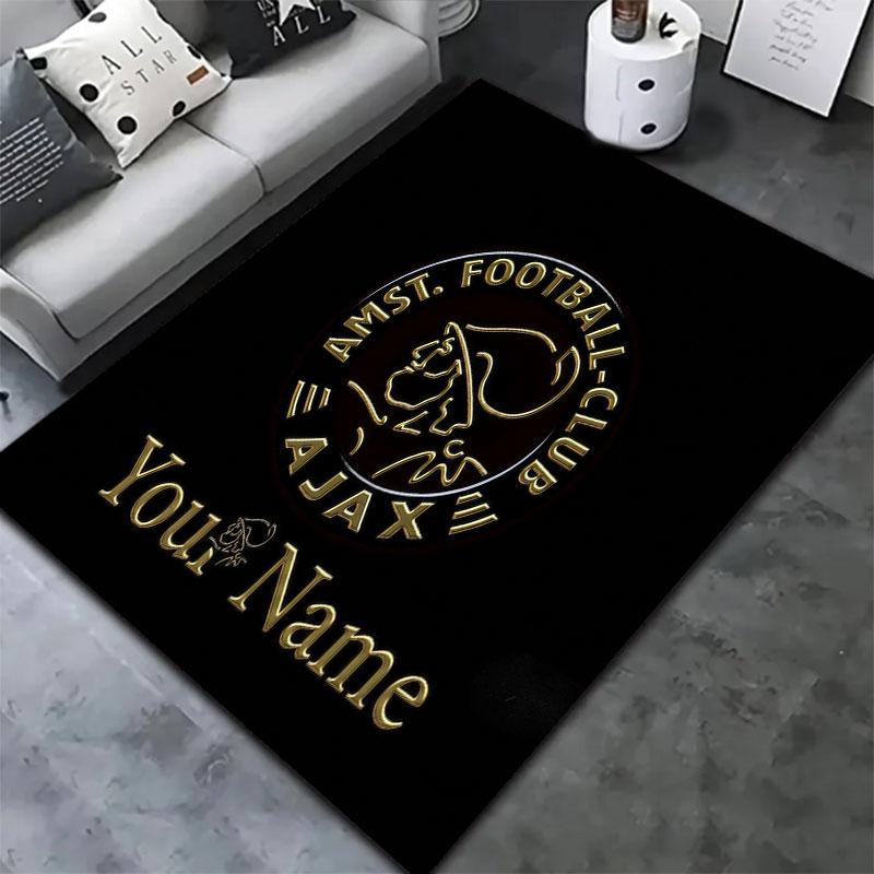 AFC Ajax Custom Name Carpet Rug for Living Room Bedroom Home Sofa Decoration,Kids Play Non-slip Floor Mat