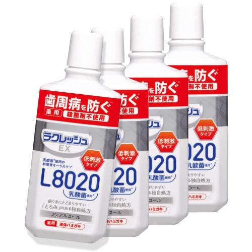

[Bulk Purchase] Lacresh EX Medicated Liquid Toothpaste, 280ml x 4-Pack, Whitening Effect, Periodontal Disease