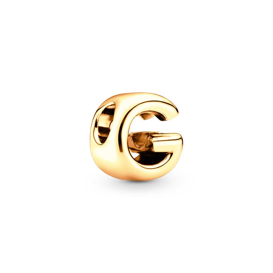 Sparking Gold Plated 26A-Z Letter Charm Beads Dangle Fit Genuine Copper Design Snake Arm Bracelet Necklace Bead For DIY Style Jewelry Women Gift