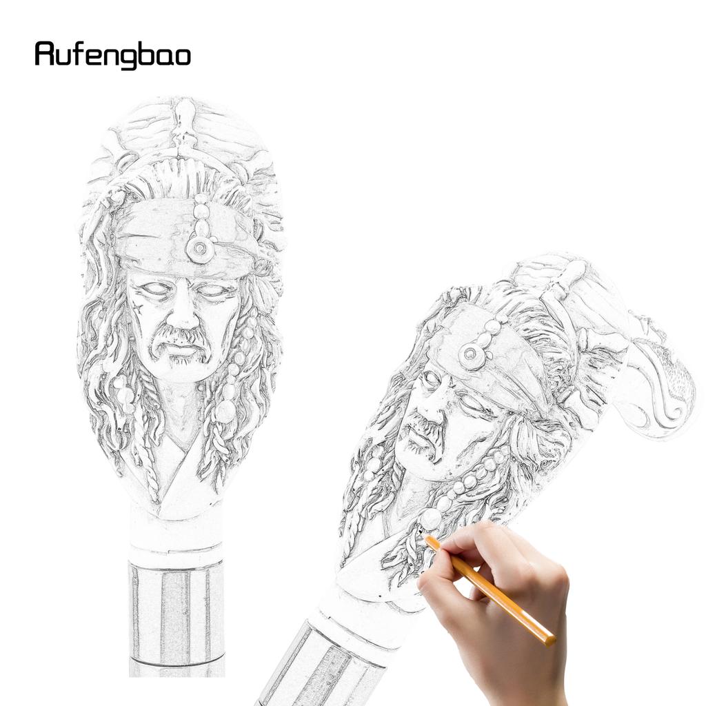 Red Resin Feather Skull Head Walking Cane Fashion Decorative Steel Stick Gentleman Elegant Cosplay Cane Knob Crosier 98cm