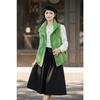 Fengxun Women's Casual Stand Collar Down Vest