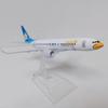 Aircraft Metal 16cm B737 Nok Airways White Bird Model 1/400 Scale Airplane Diecast Alloy Plane Model Desktop Decor