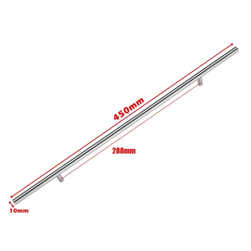 1Pc Cupboard Useful Hardware Furniture Component Drawer Wardrobe Pulls Door Knobs T-Bar Handle  Stainless Steel  Knobs