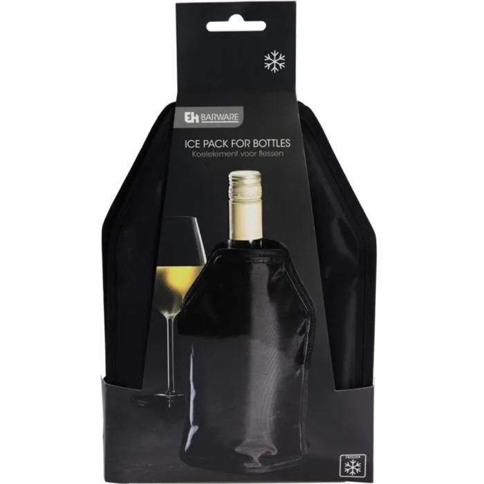 Refroidisseur De Bouteille - TOM - 15 X 22 Cm - Noir - Polyester - Unisexe