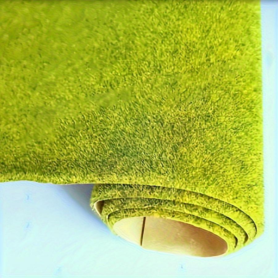 

Paper Landscape Model Train Layout Straw Paper, Suitable for DIY, Railway Layout, Miniature Models, Decoration and Craft Scenes 41x100cm желто-зеленый