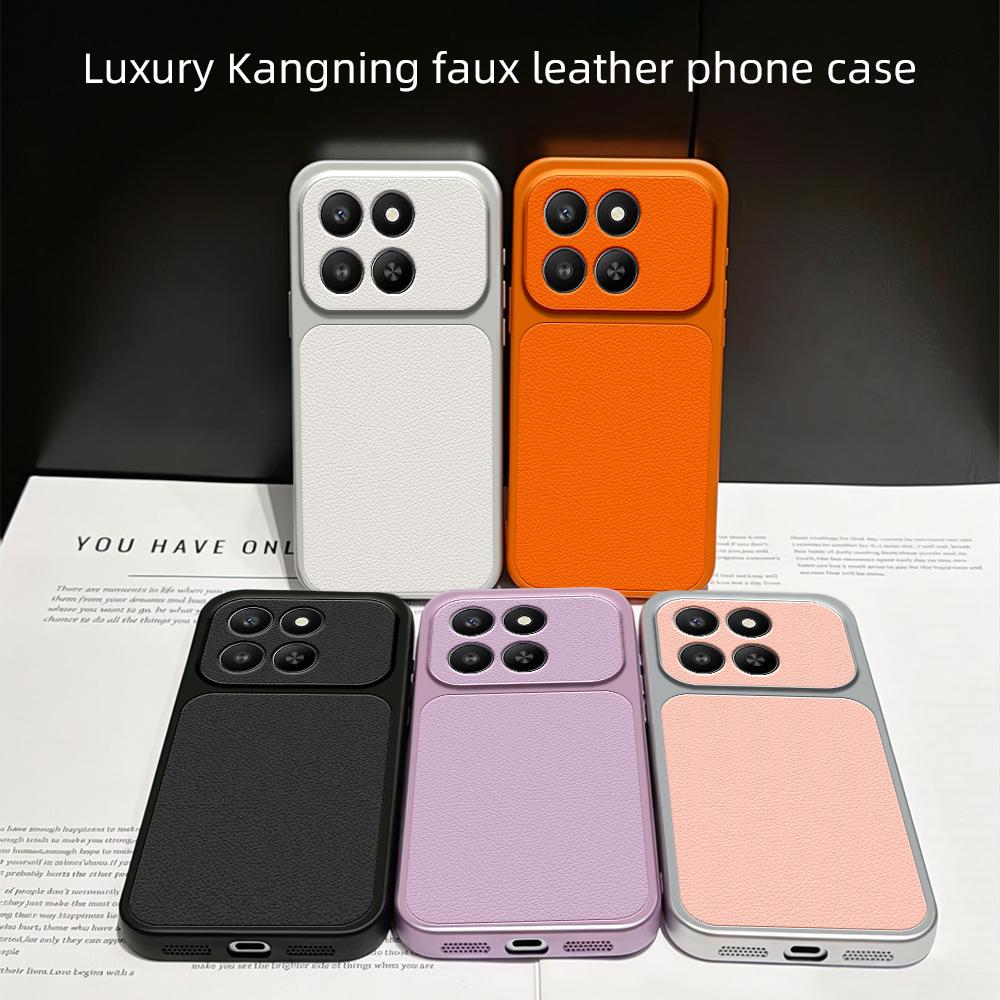 For Honor 400 Smart Case Honor X7d Cover Honor X7d Leather Case Luxury Lens Protection Protect Matte leather Back Cover