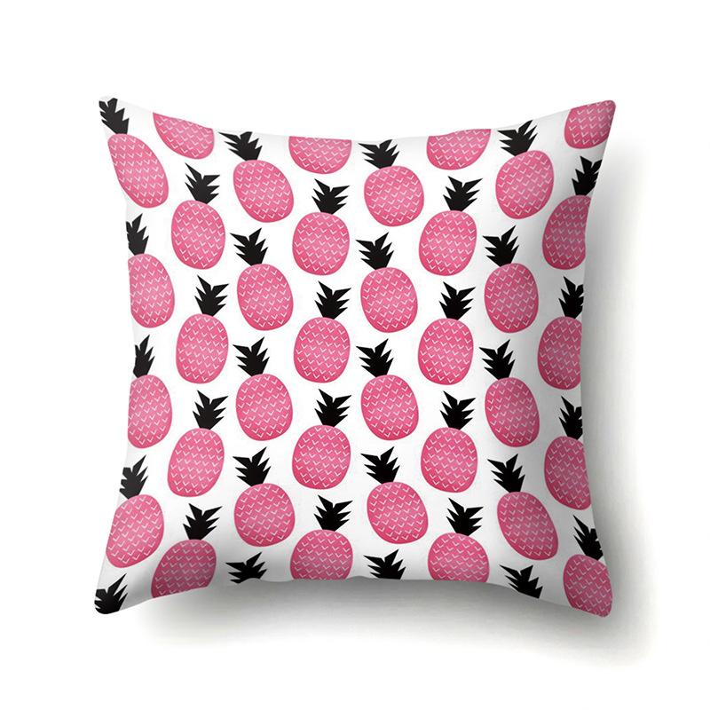 Polyester Pillowcase Automobile Decoration Home Printed Pillowcase