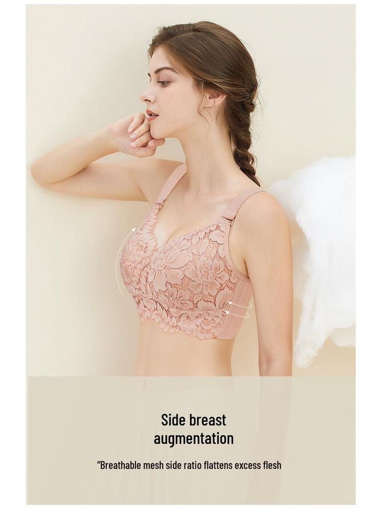 Women's Underwire Shaping Bra with Breast Adjustment, Large Cup