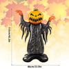 2Pcs Halloween Spooky Pumpkin Man Balloons for Halloween Party Decorations