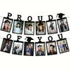 Celebrate Graduation Photo Banner Proud of You Graduation Hanging Decor  Party Favors