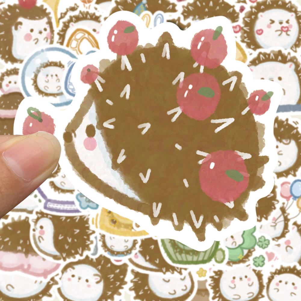 10 30 50Pcs Cute Animal Hedgehog Graffiti Stickers Cartoon Decal Kid Toy Diy Scrapbook Guitar Helmet Car Waterproof Sticker Gift