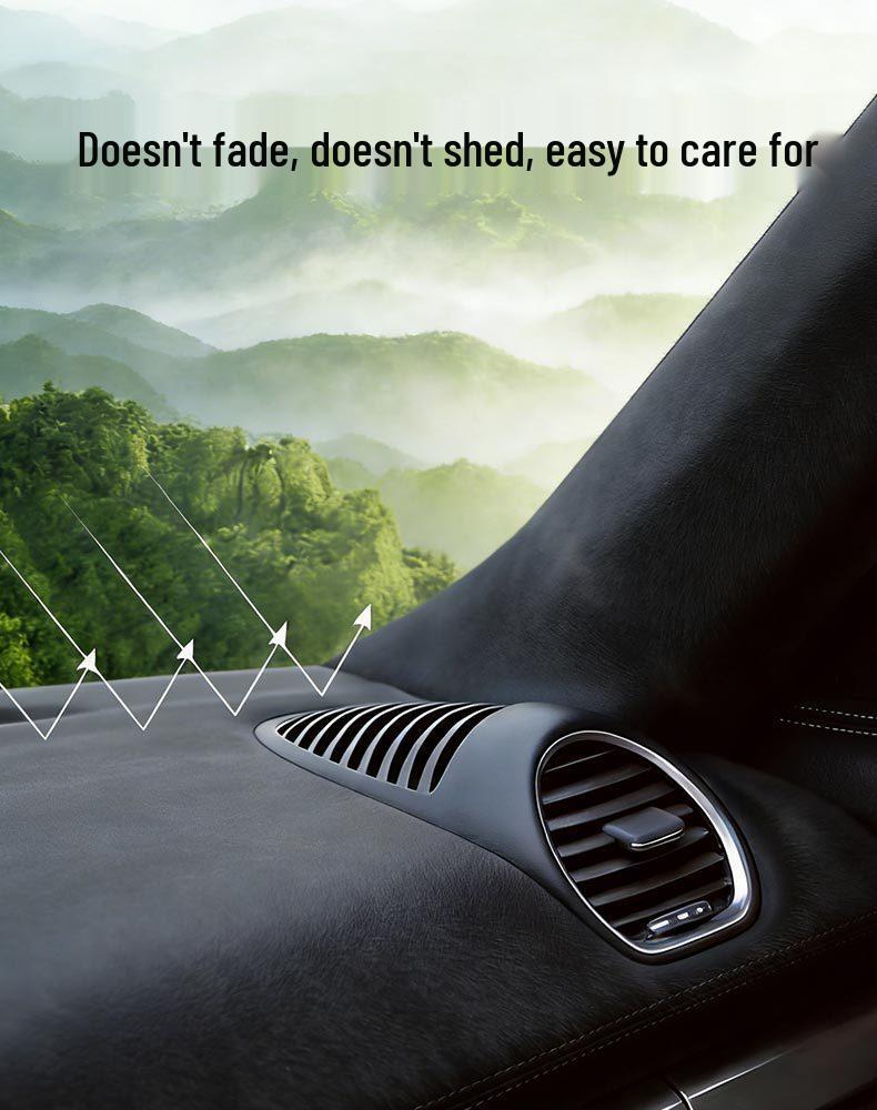 Self-Adhesive Suede-Like Fabric for Car Interior Headliner Repair and Renovation