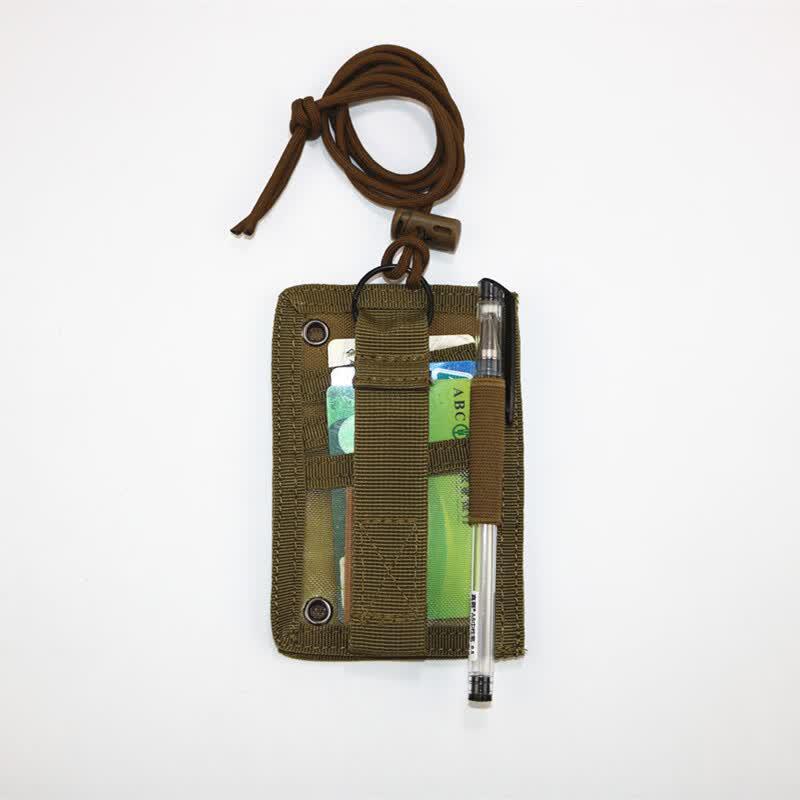 DCLOUD Tactical Waterproof ID Pouch