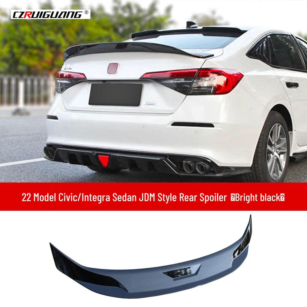 Honda Integra/Civic Front Lip, Rear Spoiler, Side Skirts, Rear Lip, Louvers, and Exhaust Tips Body Kit