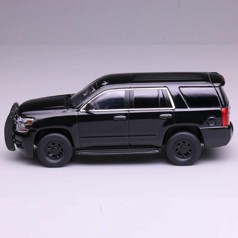 596 1:64 Chevrolet Tahoe PPV Undercover Polizei Version Legierung SUV Modell Auf Lager Polizeiauto & Einsatzfahrzeug Sammlerspielzeug