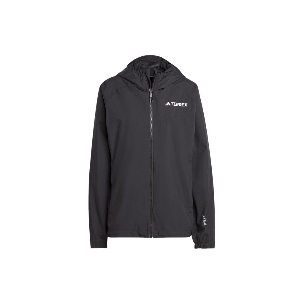 Adidas Multi 2L Rain.Rdy Performance Jacket with Hood Women Outerwear Black IV9835