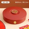 Chinese New Year Fruit Plate Living Room Coffee Table Household Light Luxury High-End Candy Snacks Melon Seeds Dried Fruit Storage Box