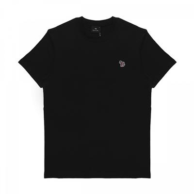 Paul Smith M2r 010r KZebra 79 Zebra Waffen Logo Slim Fit Camiseta Masculina de Manga Curta