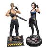 Jill Valentine Figure Leon·S·Kennedy 32Cm Figures Anime Games Figurine Model Collection Statue Desk Decoration Toys Doll Gifts