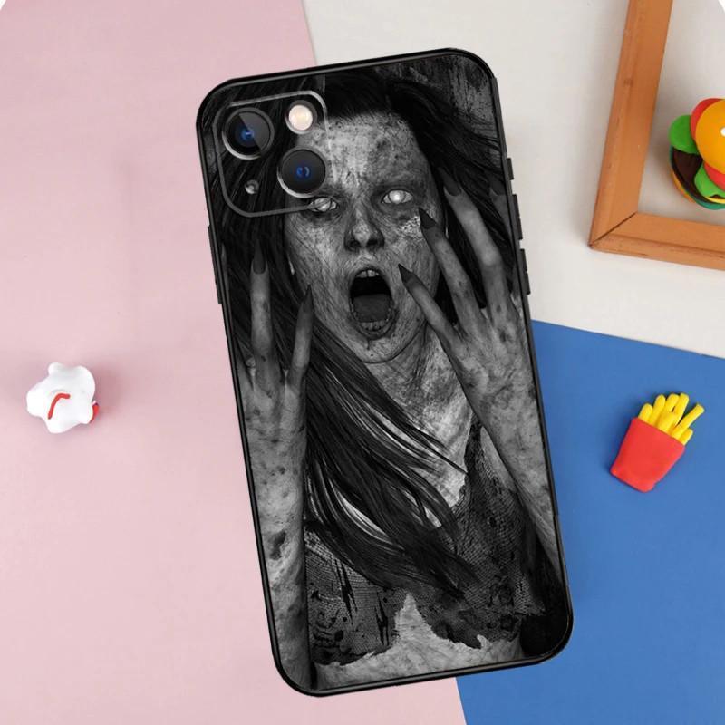 Apple IPhone15 Pro Handyhülle, Terrible Horror Scream Handyhülle, Painted Anti-Drop Huawei