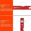 30/40/50cm Level Gauge High-Precision  Measurement Angle Finder Level Ruler  Construction