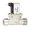 Valvola di Pressione Acqua 2 Posizioni 2 Vie Ottone Placcato Meccanica Normalmente Chiusa Ingresso DC12V