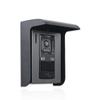Outdoor Intercom Rain Cover Doorphone, Intercom Access Control Doorbell Sunshade Protector Metal Black Video Doorbell Protector