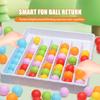 1 Set Gioco di Ordinamento Palline Colorate per Bambini Giocattolo Colorato Educativo Palline per Bambini Piccoli Maschi Femmine Cognizione del Colore Allenamento del Pensiero Kit Mini Palline di Plastica