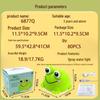 Automatic Induction Frog Spraying Bath Toy with Rotating Light