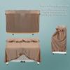 Piano Keyboard Dust Cover Anti-Dust Cover Full Covered Piano Cover Cloth for 88 Keys Electronic Keyboard, Digital Pianos