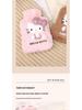 Leopard Print Hot Water Bottle - Explosion-Proof, Thickened, Cute Design for Abdominal Comfort.